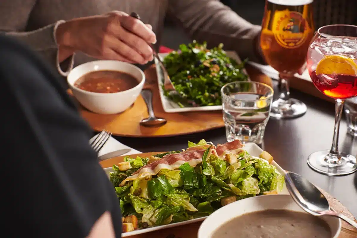 Menu Midi Presto Pacini avec soupe et salade